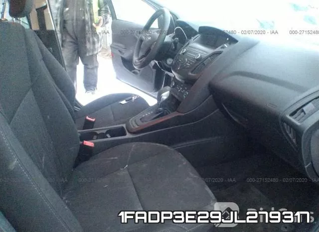1FADP3E29JL279317 фото 6