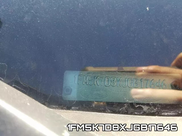 1FM5K7D8XJGB17646 фото 2
