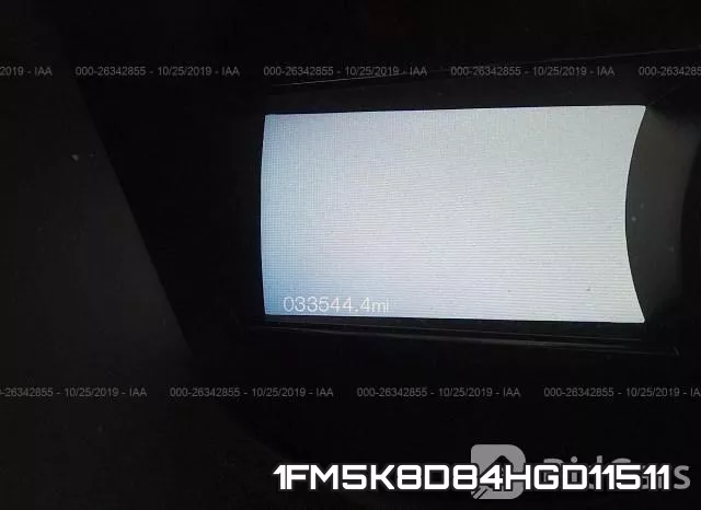 1FM5K8D84HGD11511 фото 8