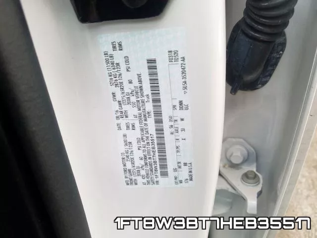 1FT8W3BT7HEB35517 фото 2