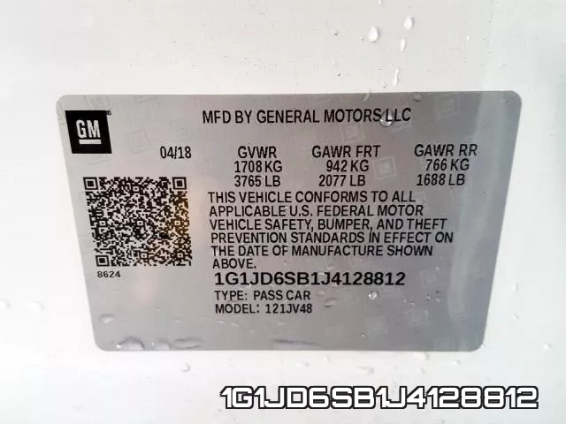 1G1JD6SB1J4128812 фото 2
