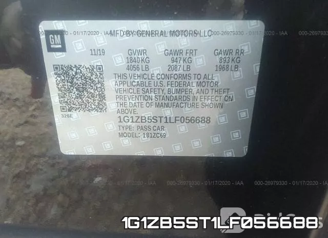 1G1ZB5ST1LF056688 фото 10