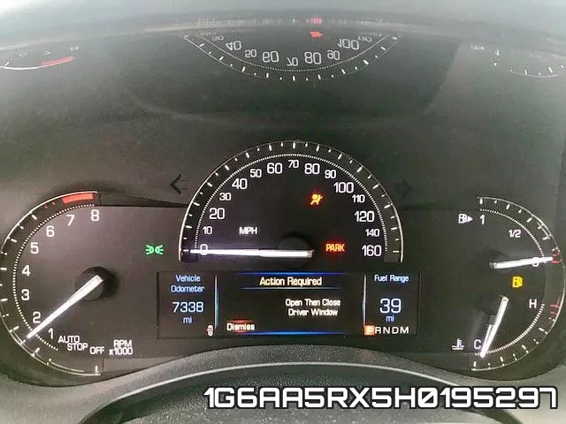 1G6AA5RX5H0195297 фото 9