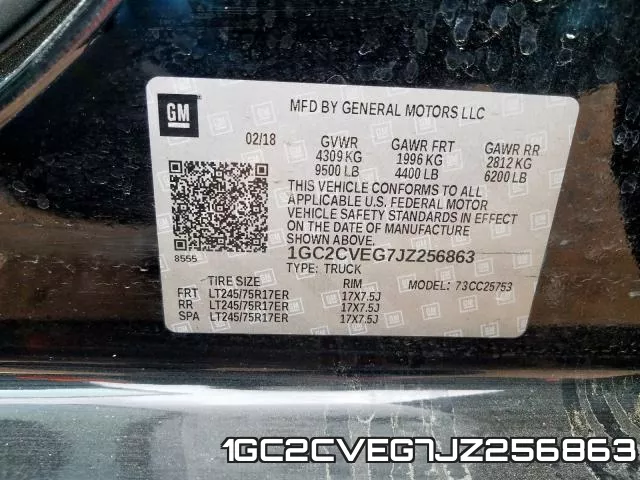 1GC2CVEG7JZ256863 фото 2