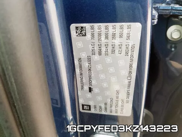 1GCPYFED3KZ143223 фото 2