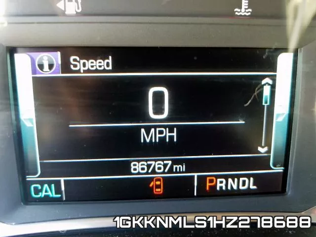 1GKKNMLS1HZ278688 фото 9