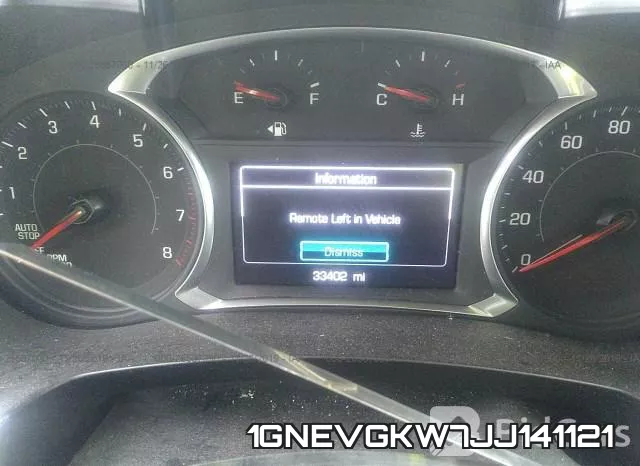 1GNEVGKW7JJ141121 фото 8