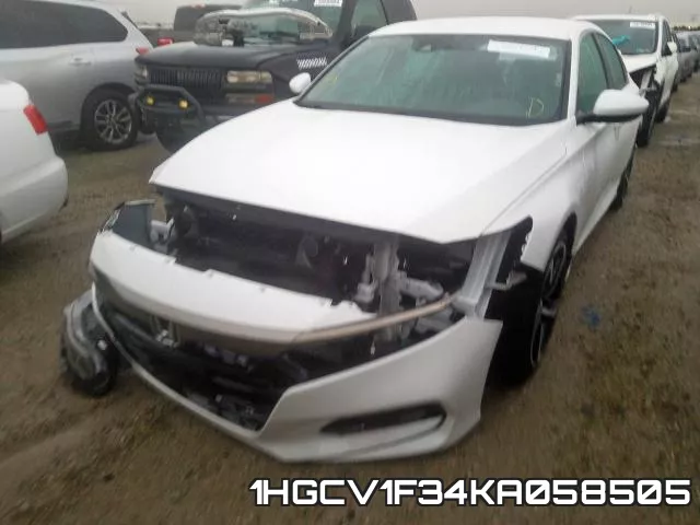 1HGCV1F34KA058505 фото 3