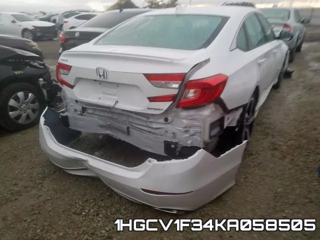 1HGCV1F34KA058505 фото 5