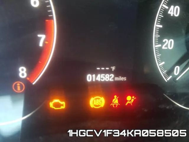 1HGCV1F34KA058505 фото 9