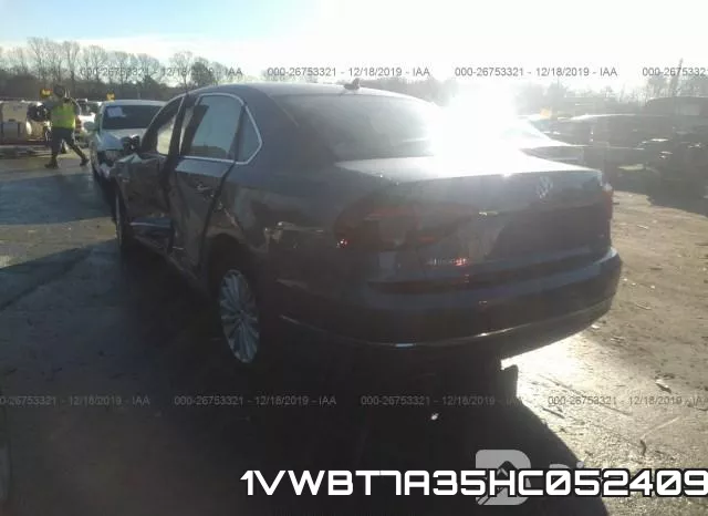 1VWBT7A35HC052409 фото 4