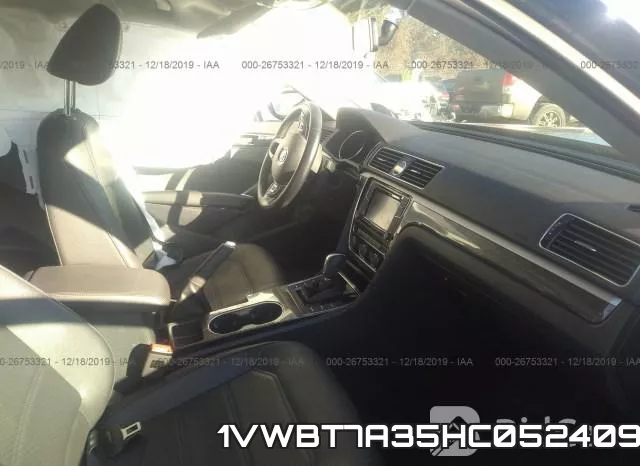 1VWBT7A35HC052409 фото 6