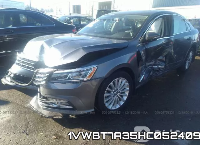 1VWBT7A35HC052409 фото 7