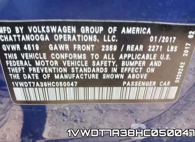 1VWDT7A38HC050047 фото 10