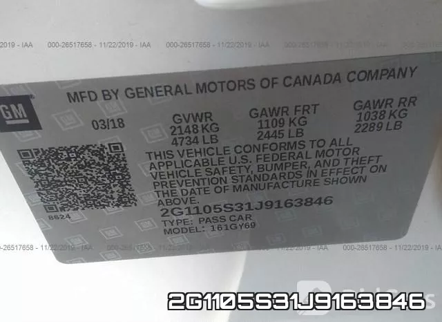 2G1105S31J9163846 фото 10