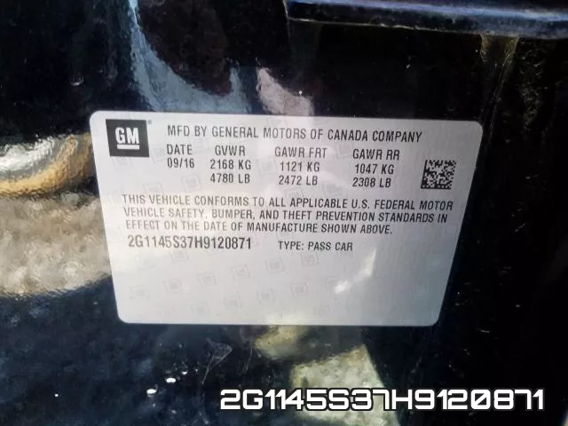 2G1145S37H9120871 фото 2