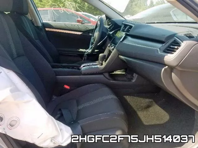 2HGFC2F75JH514037 фото 6