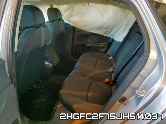2HGFC2F75JH514037 фото 7