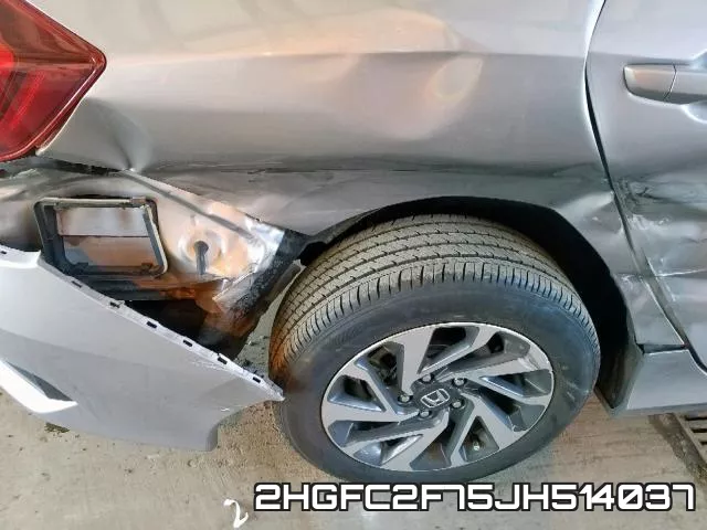2HGFC2F75JH514037 фото 10