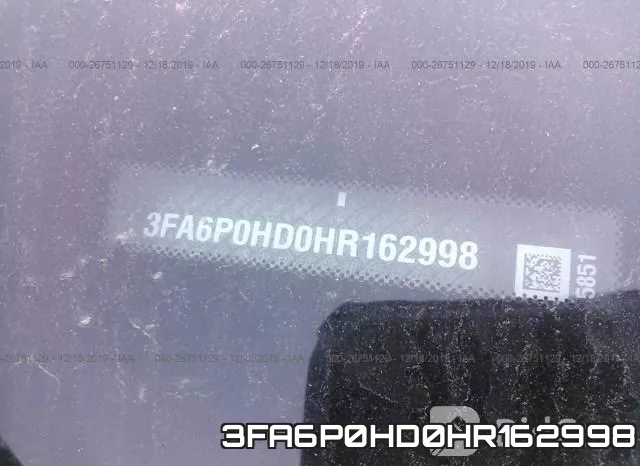 3FA6P0HD0HR162998 фото 10