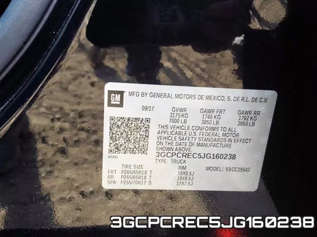 3GCPCREC5JG160238 фото 2