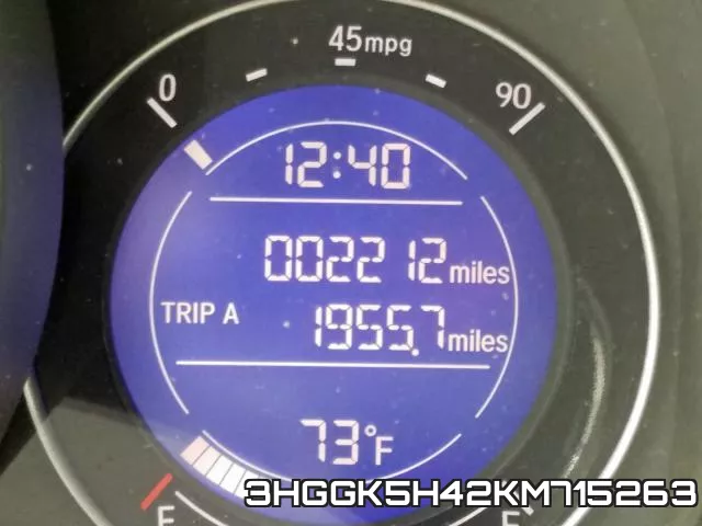 3HGGK5H42KM715263 фото 9