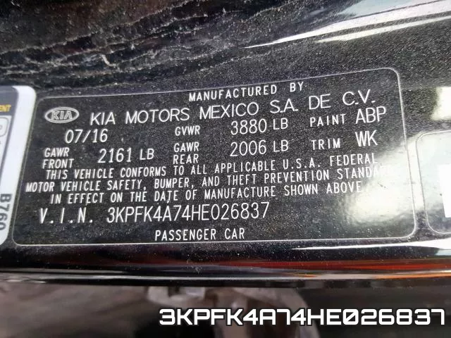 3KPFK4A74HE026837 фото 2