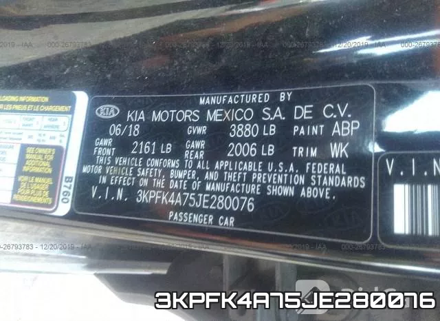 3KPFK4A75JE280076 фото 10