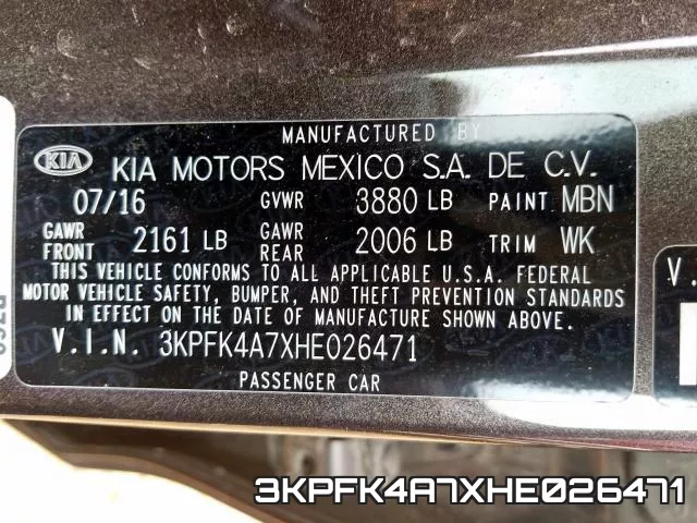3KPFK4A7XHE026471 фото 2