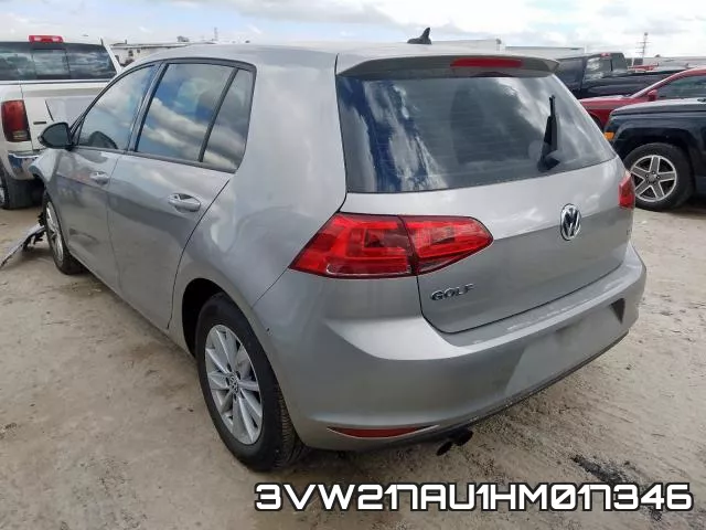 3VW217AU1HM017346 фото 4