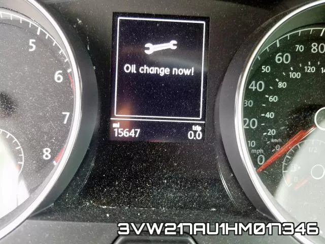 3VW217AU1HM017346 фото 9