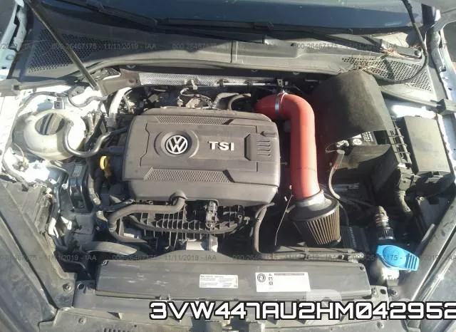 3VW447AU2HM042952 фото 2