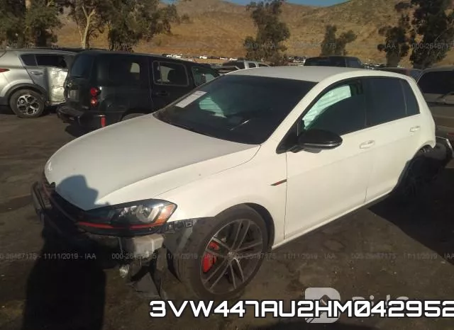 3VW447AU2HM042952 фото 3