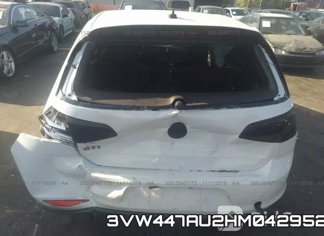3VW447AU2HM042952 фото 7