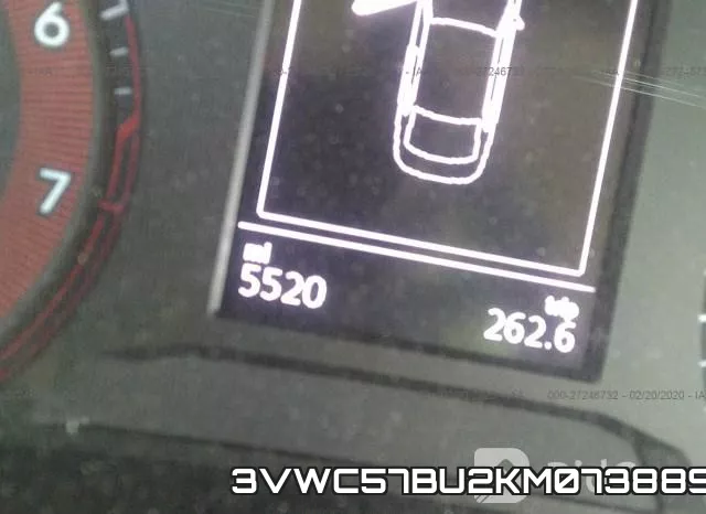 3VWC57BU2KM073889 фото 8