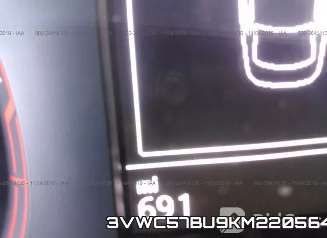 3VWC57BU9KM220564 фото 8