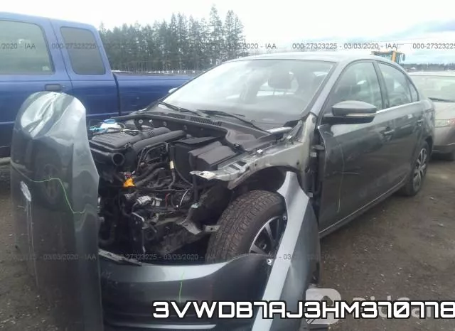 3VWDB7AJ3HM370778 фото 3