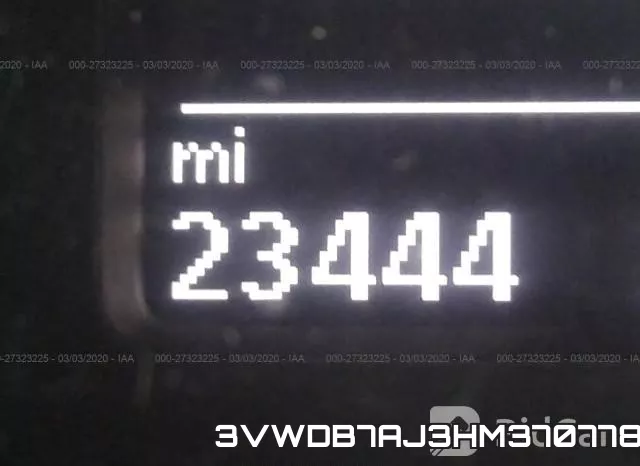 3VWDB7AJ3HM370778 фото 8