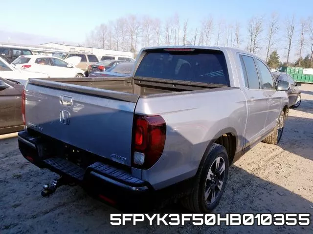 5FPYK3F50HB010355 фото 5