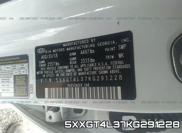 5XXGT4L37KG291228 фото 10