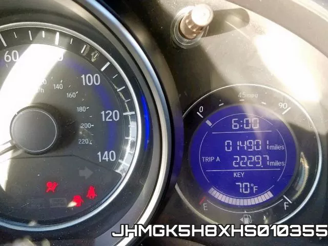 JHMGK5H8XHS010355 фото 9