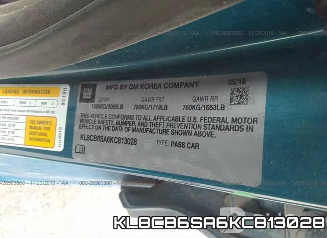 KL8CB6SA6KC813028 фото 10