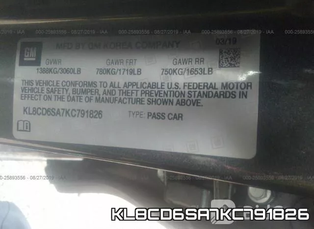 KL8CD6SA7KC791826 фото 10