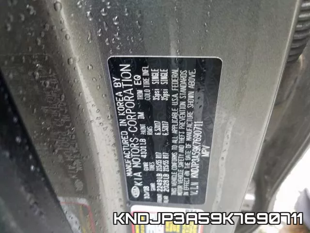 KNDJP3A59K7690711 фото 2