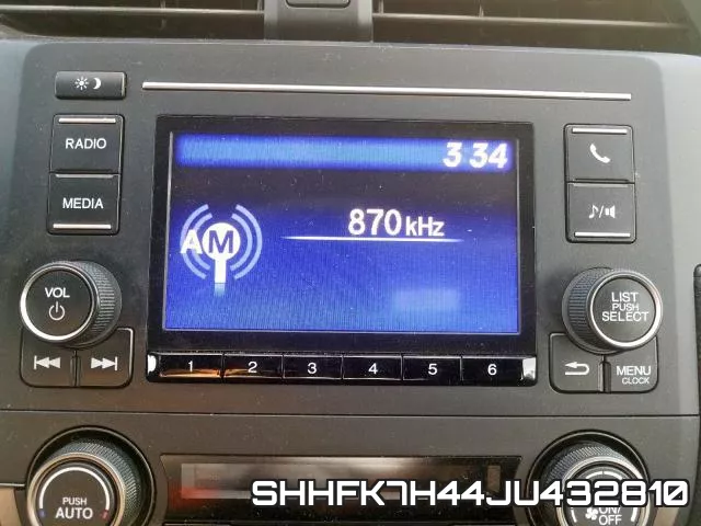 SHHFK7H44JU432810 фото 10
