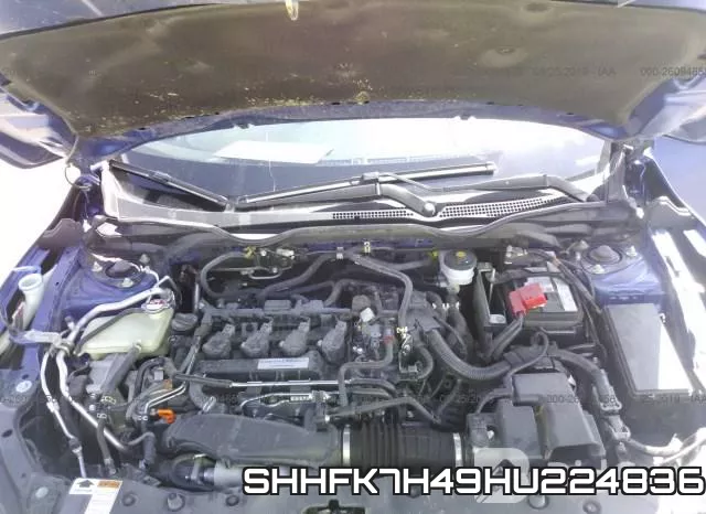 SHHFK7H49HU224836 фото 2