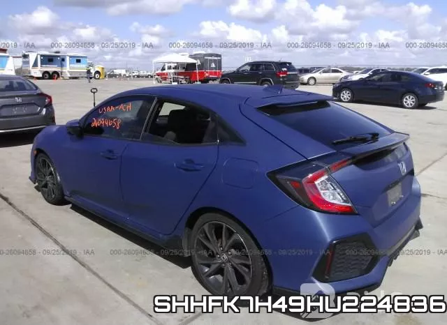 SHHFK7H49HU224836 фото 4