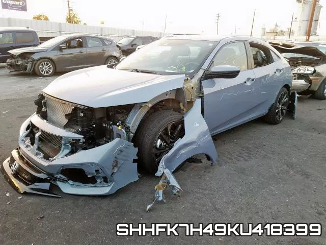 SHHFK7H49KU418399 фото 3