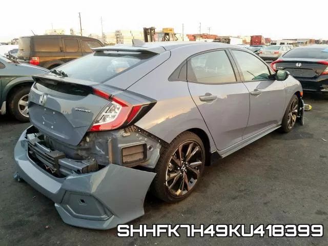 SHHFK7H49KU418399 фото 5