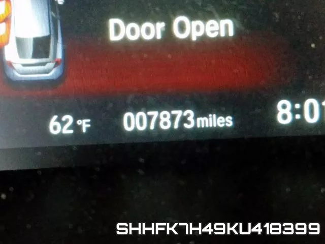 SHHFK7H49KU418399 фото 9